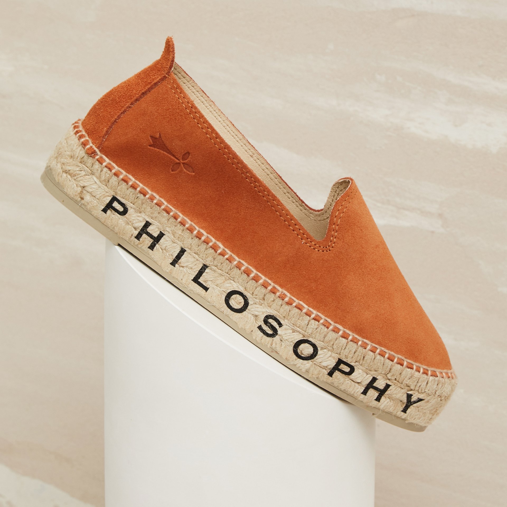 Коричневые замшевые эспадрильи - Main image