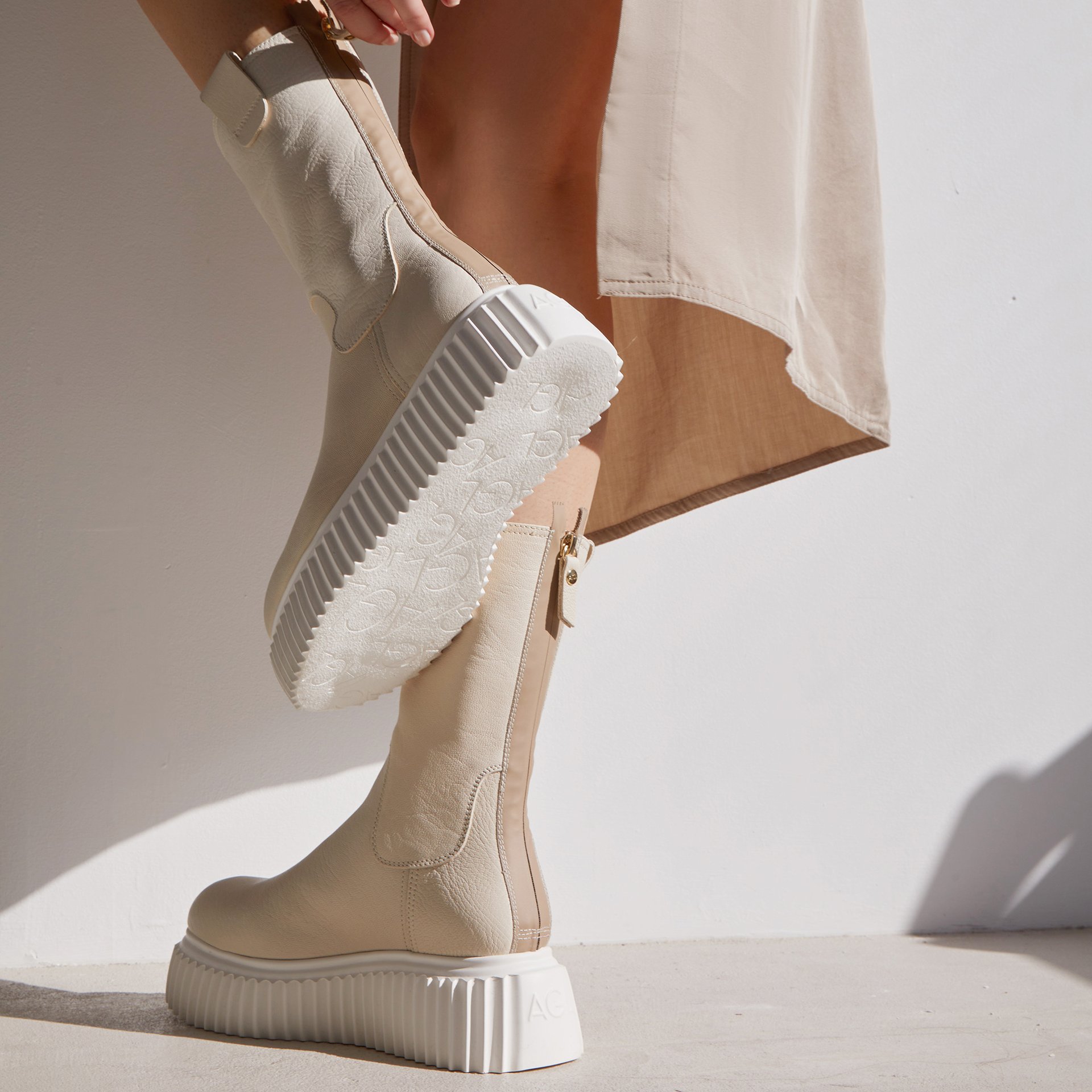 Молочные кожаные ботинки - Image 5 of 5