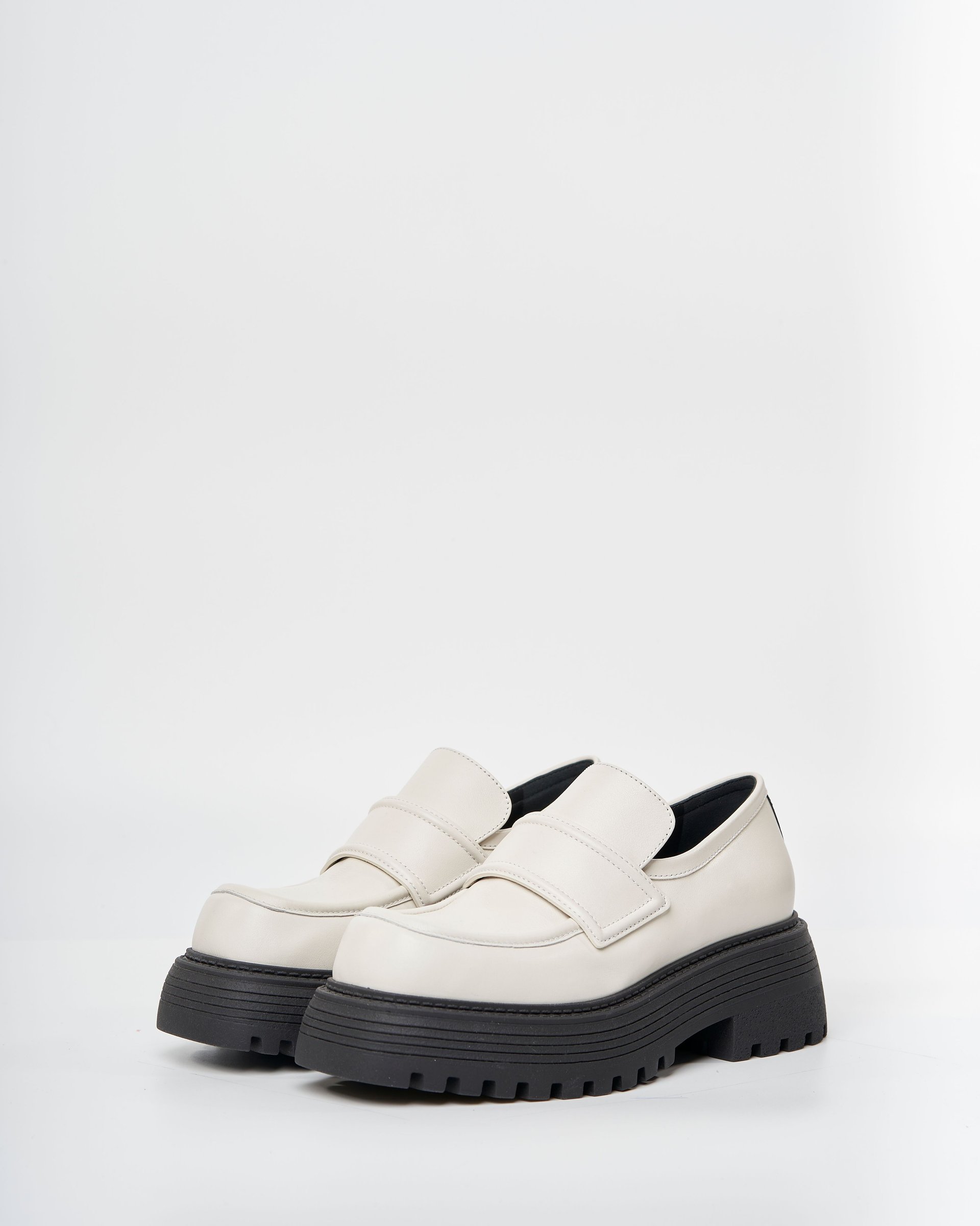 Молочные кожаные лоферы - Image 4 of 7