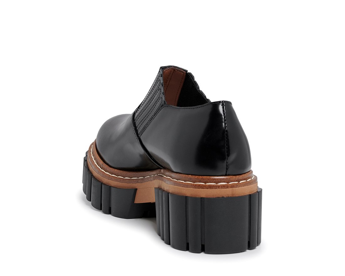 Черные кожаные полуботинки - Image 3 of 4