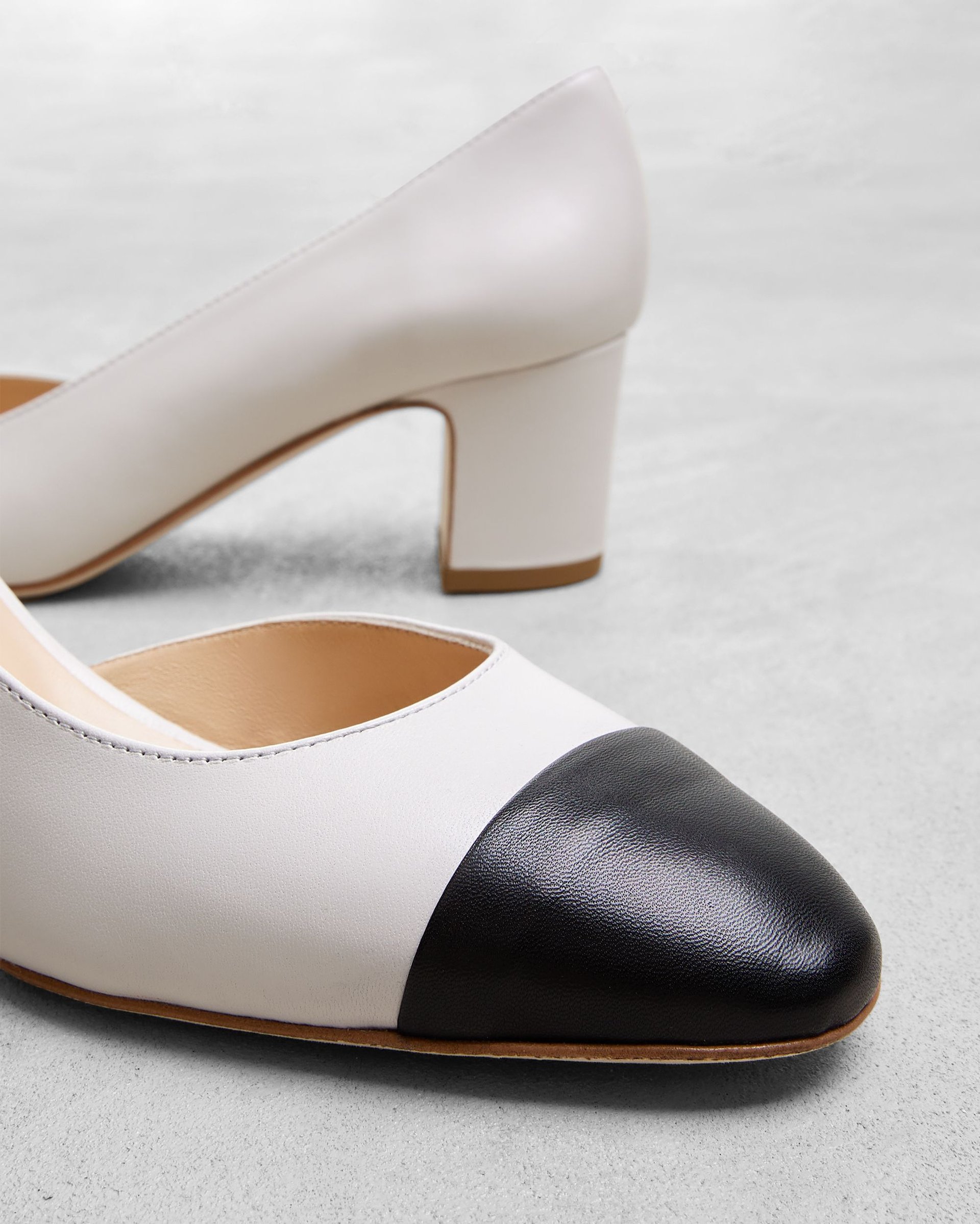 Белые кожаные туфли - Image 4 of 6