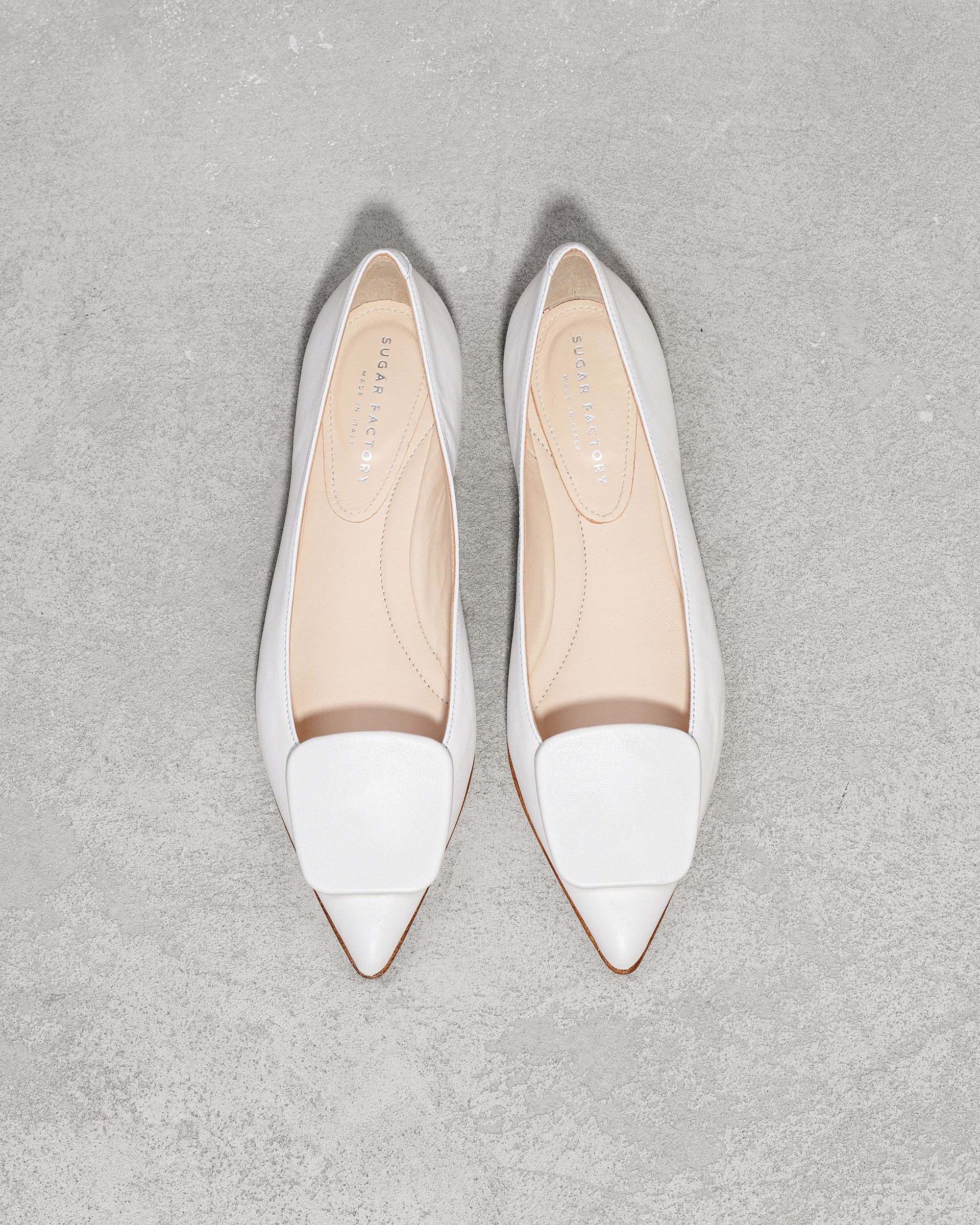 Белые кожаные туфли - Image 2 of 4