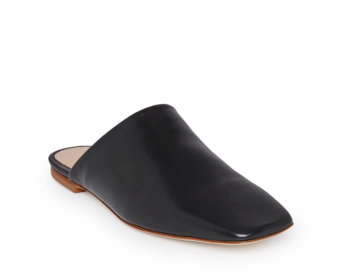 Черные кожаные слиперы - Image 2 of 4