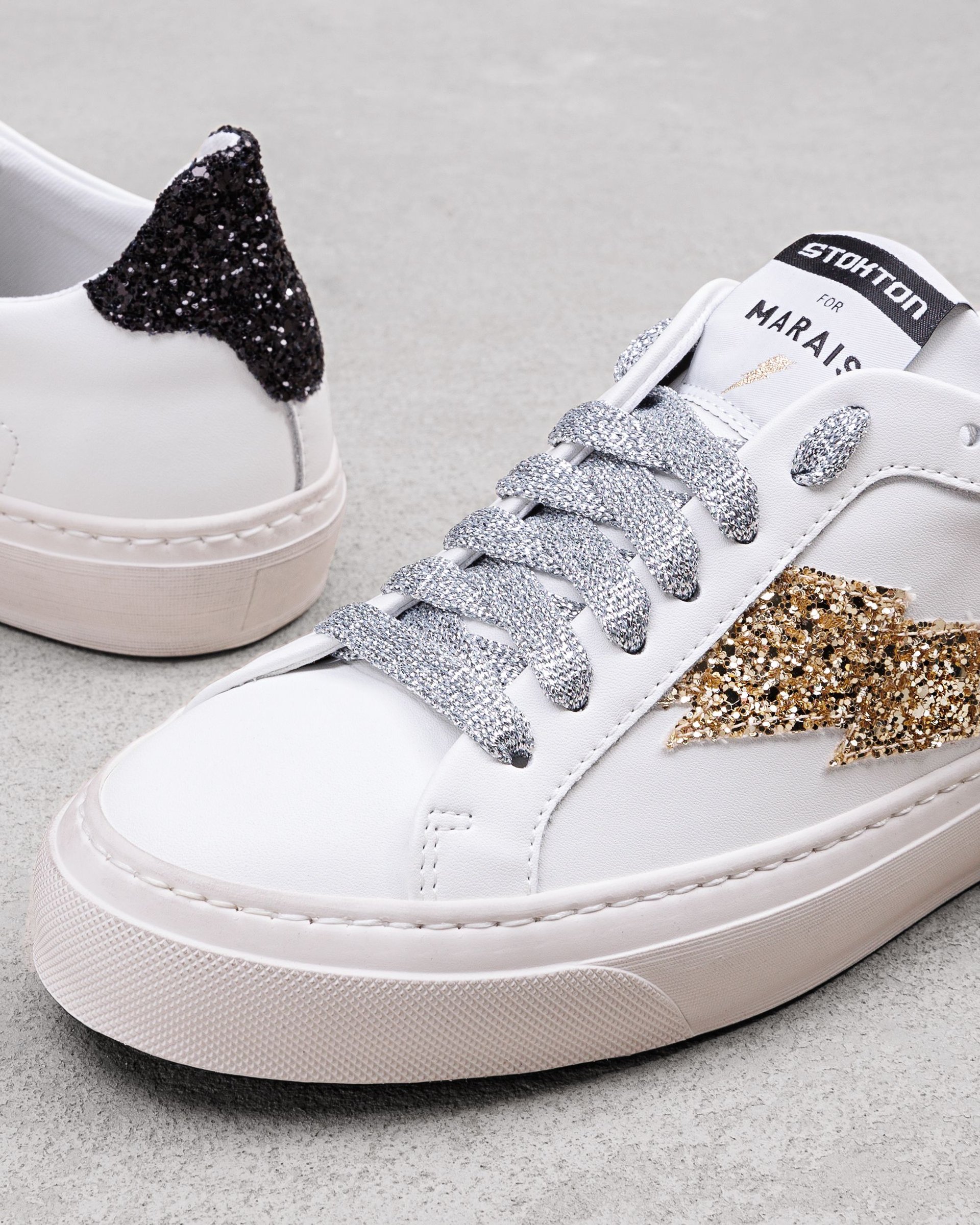 Белые кожаные кеды - Image 4 of 7