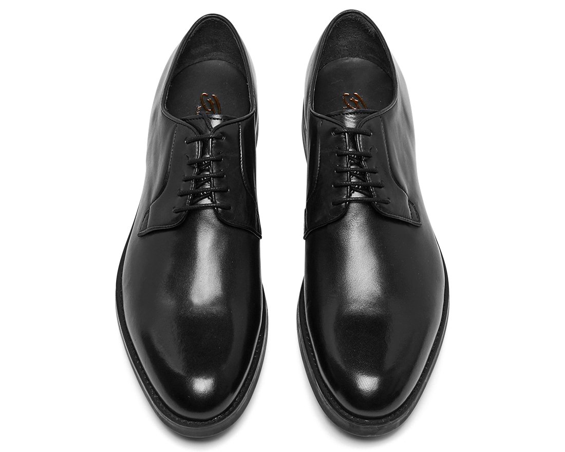 Черные кожаные дерби - Image 3 of 4