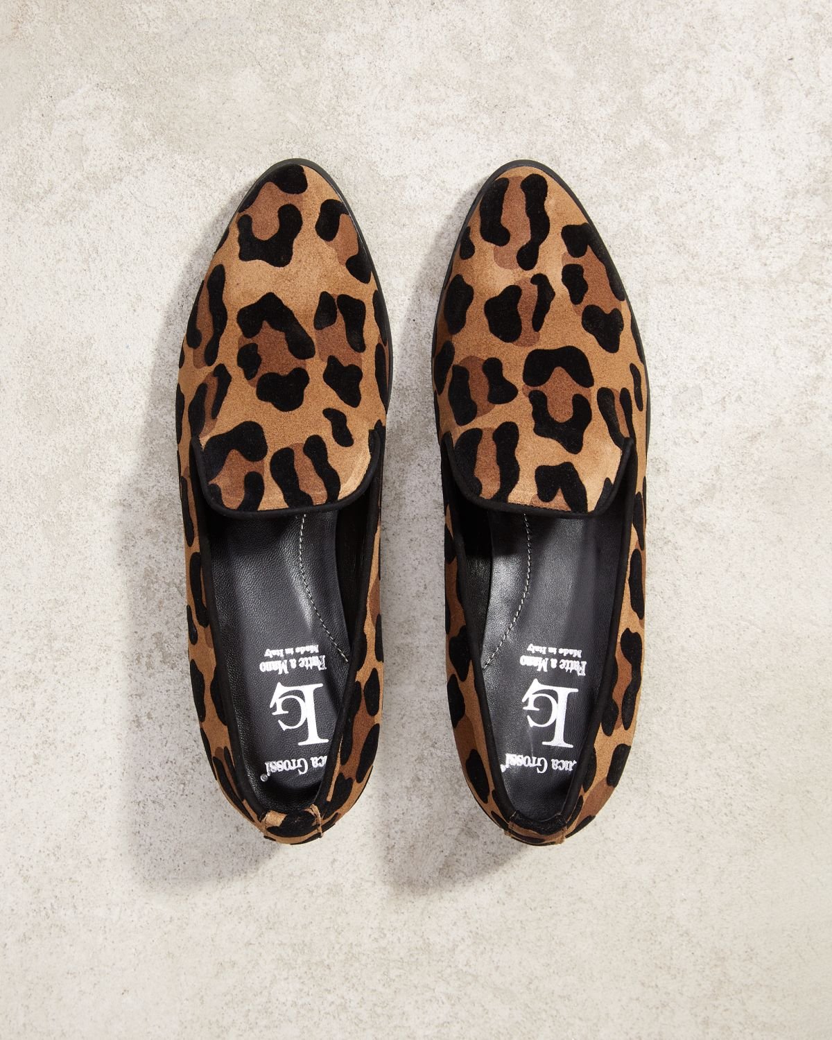 Леопардовые замшевые лоферы - Image 3 of 4