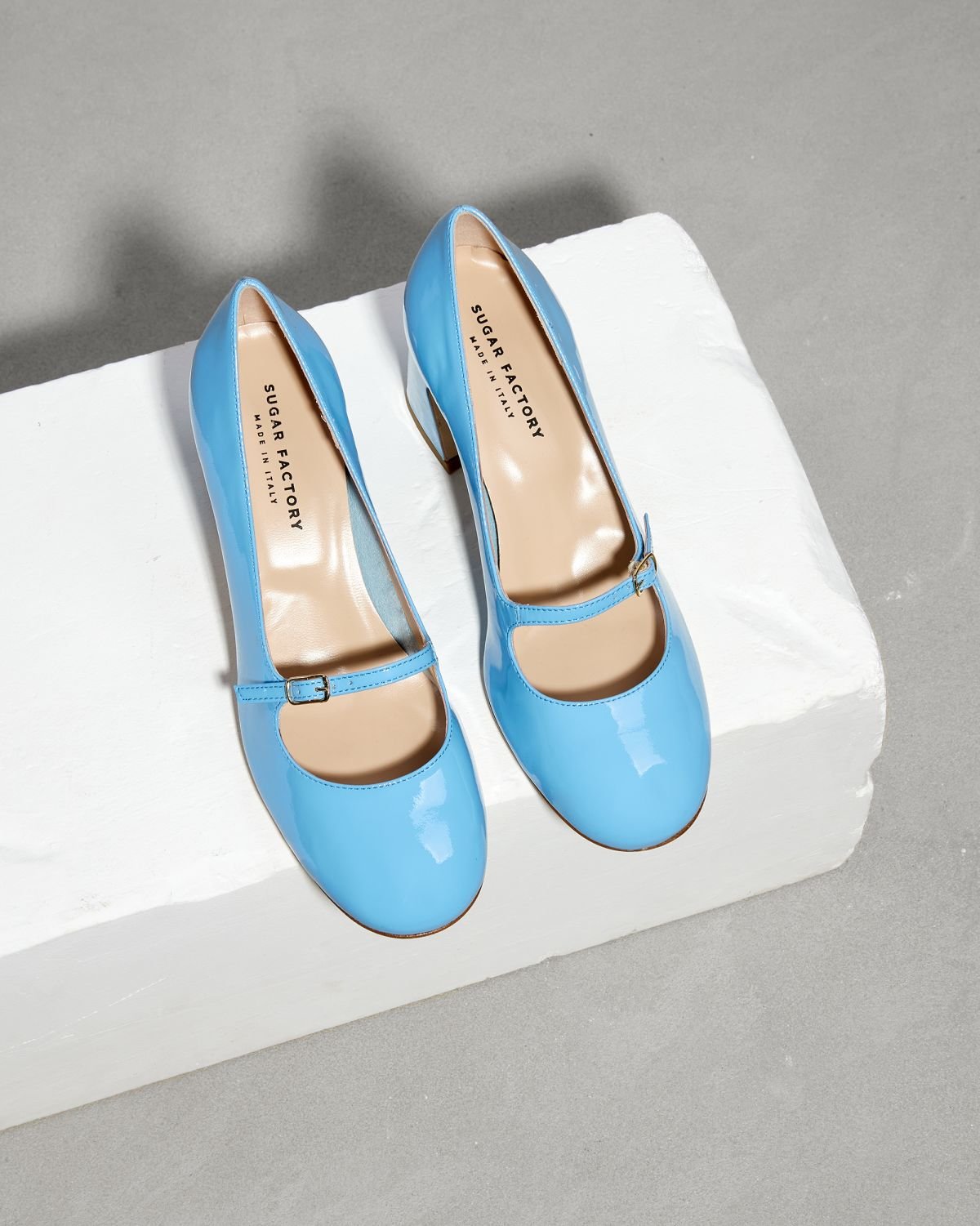 Голубые кожаные туфли - Image 2 of 6