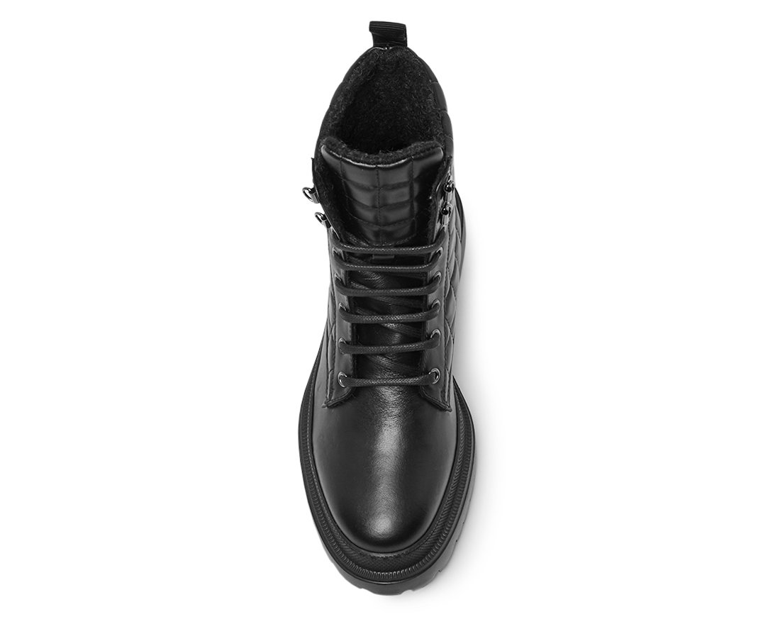 Утеплённые кожаные ботинки - Image 4 of 4