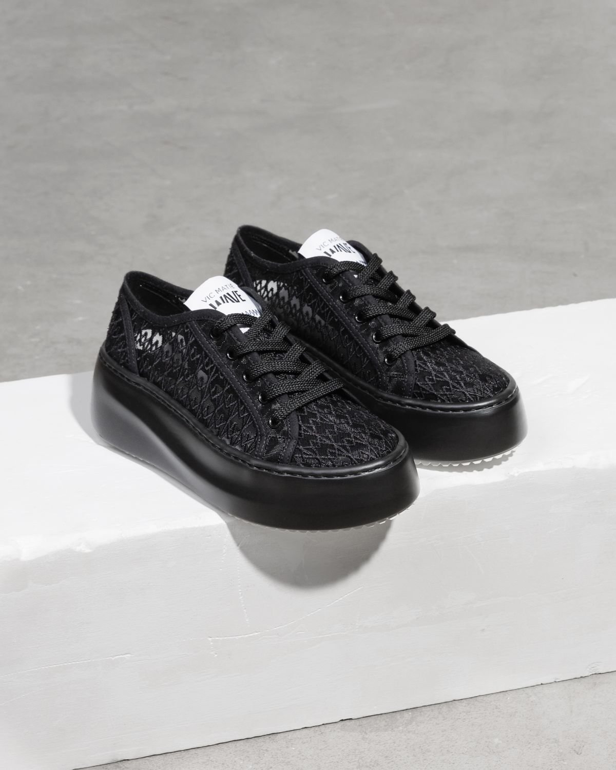 Черные текстильные кеды - Image 3 of 6