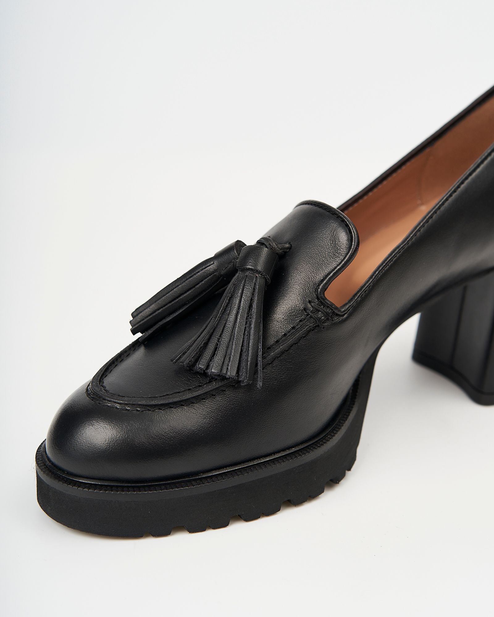 Черные кожаные туфли - Image 3 of 5