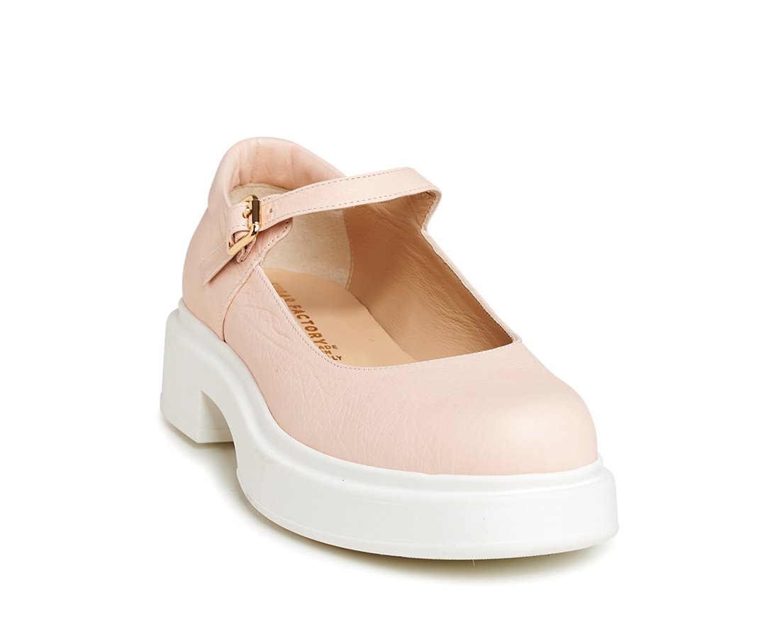 Розовые кожаные туфли - Image 2 of 5