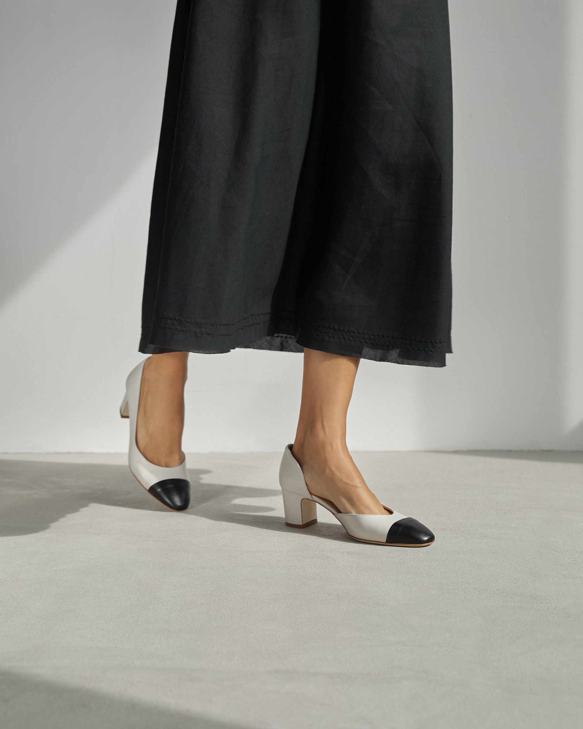 Белые кожаные туфли - Image 6 of 6