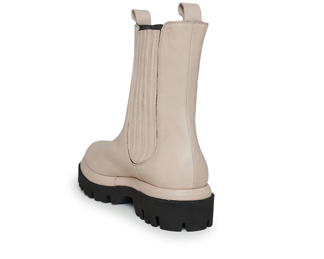 Бежевые кожаные челси - Image 3 of 4