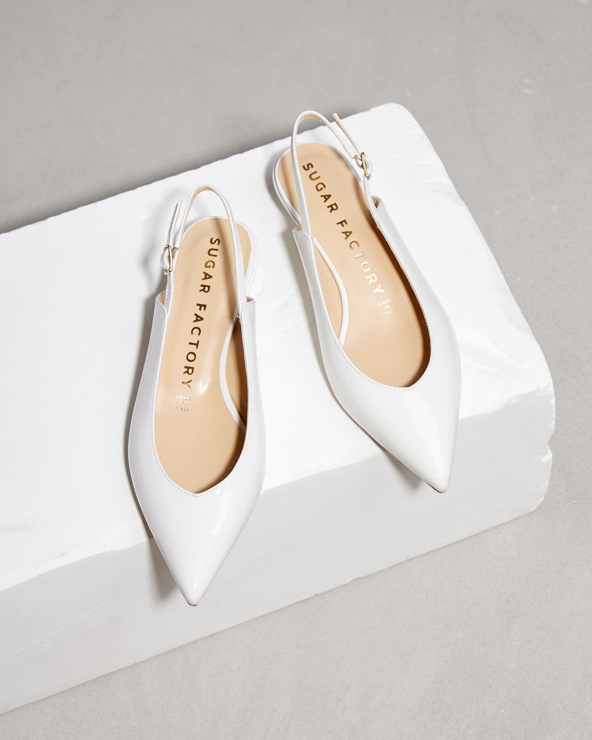 Белые кожаные туфли - Image 2 of 4