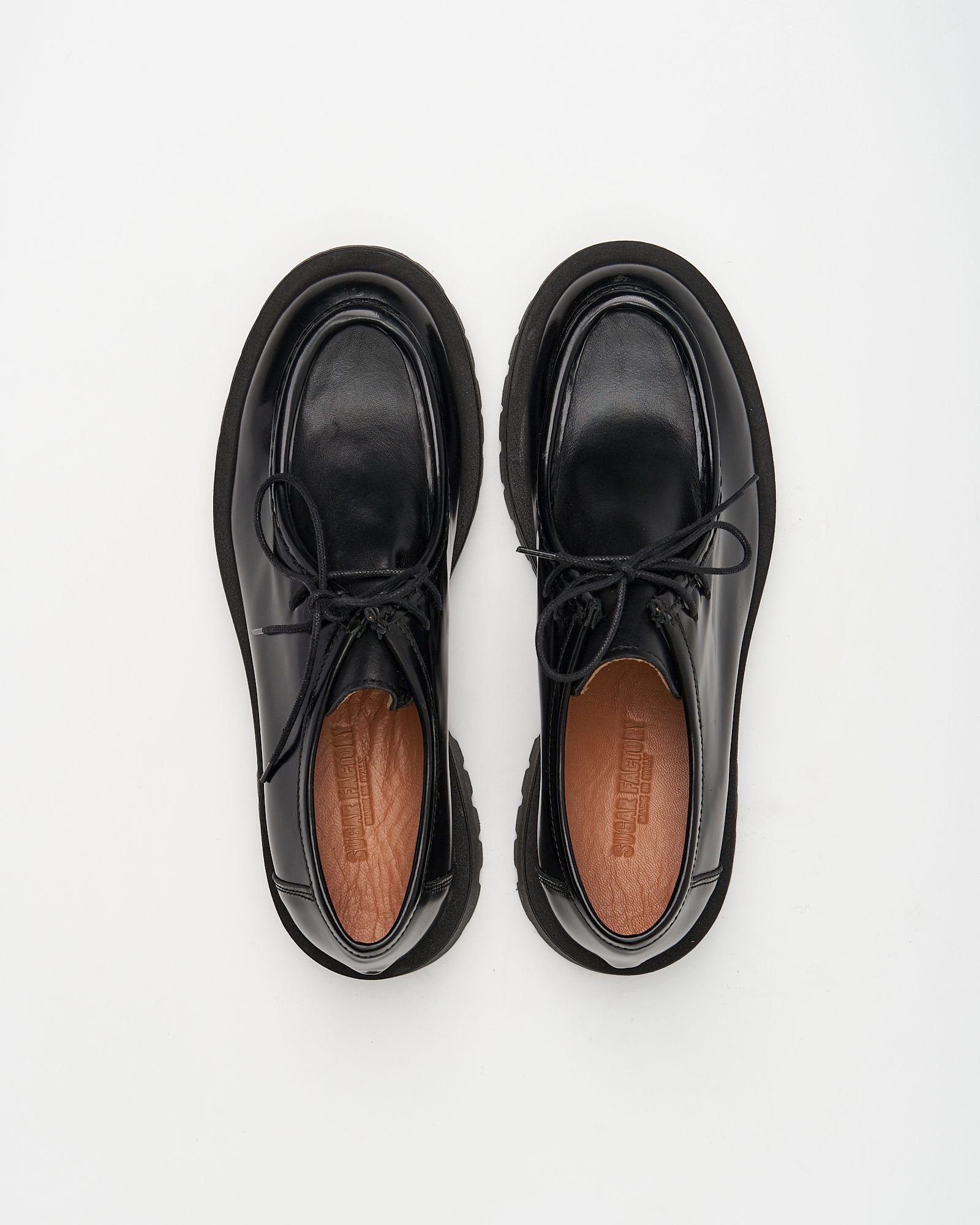 Черные кожаные полуботинки - Image 2 of 5