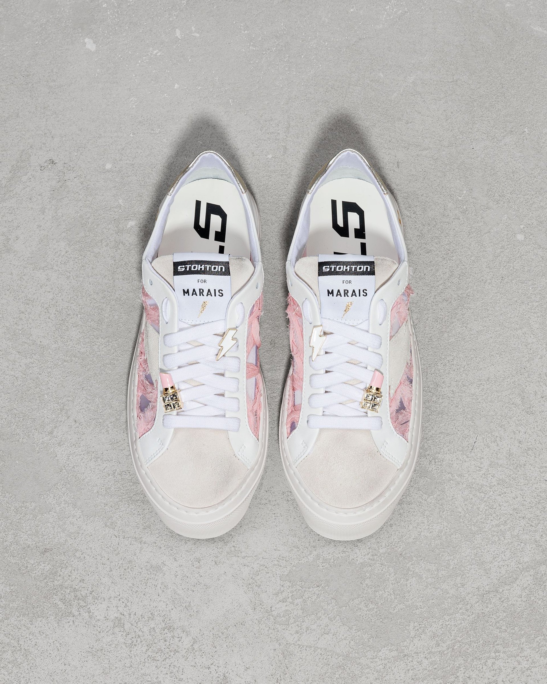 Белые кожаные кеды - Image 2 of 6