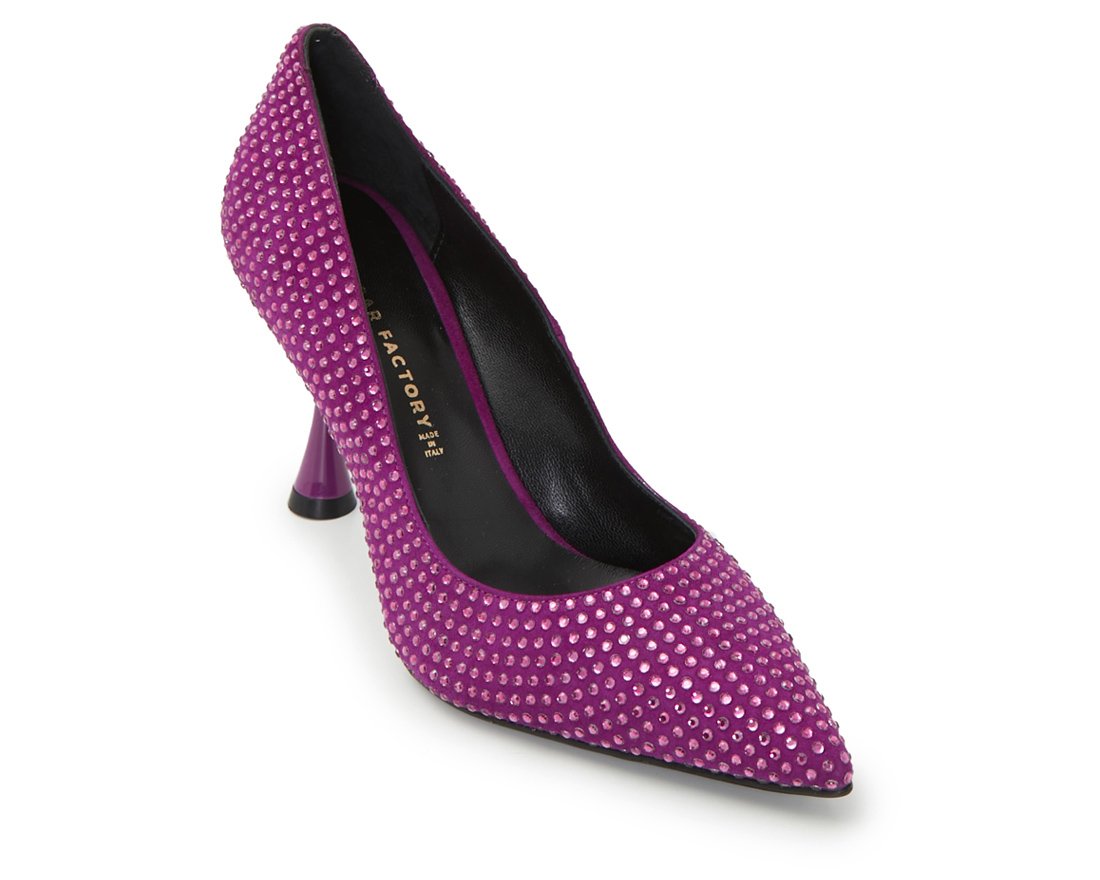 Фиолетовые замшевые туфли - Image 2 of 5