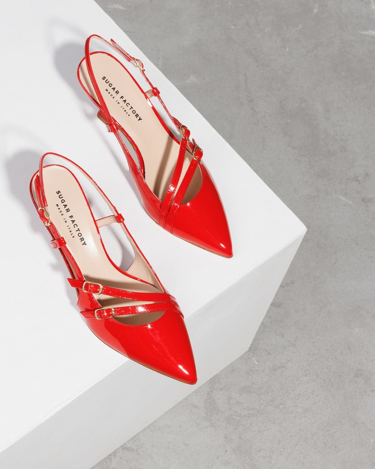 Красные кожаные туфли - Image 2 of 6