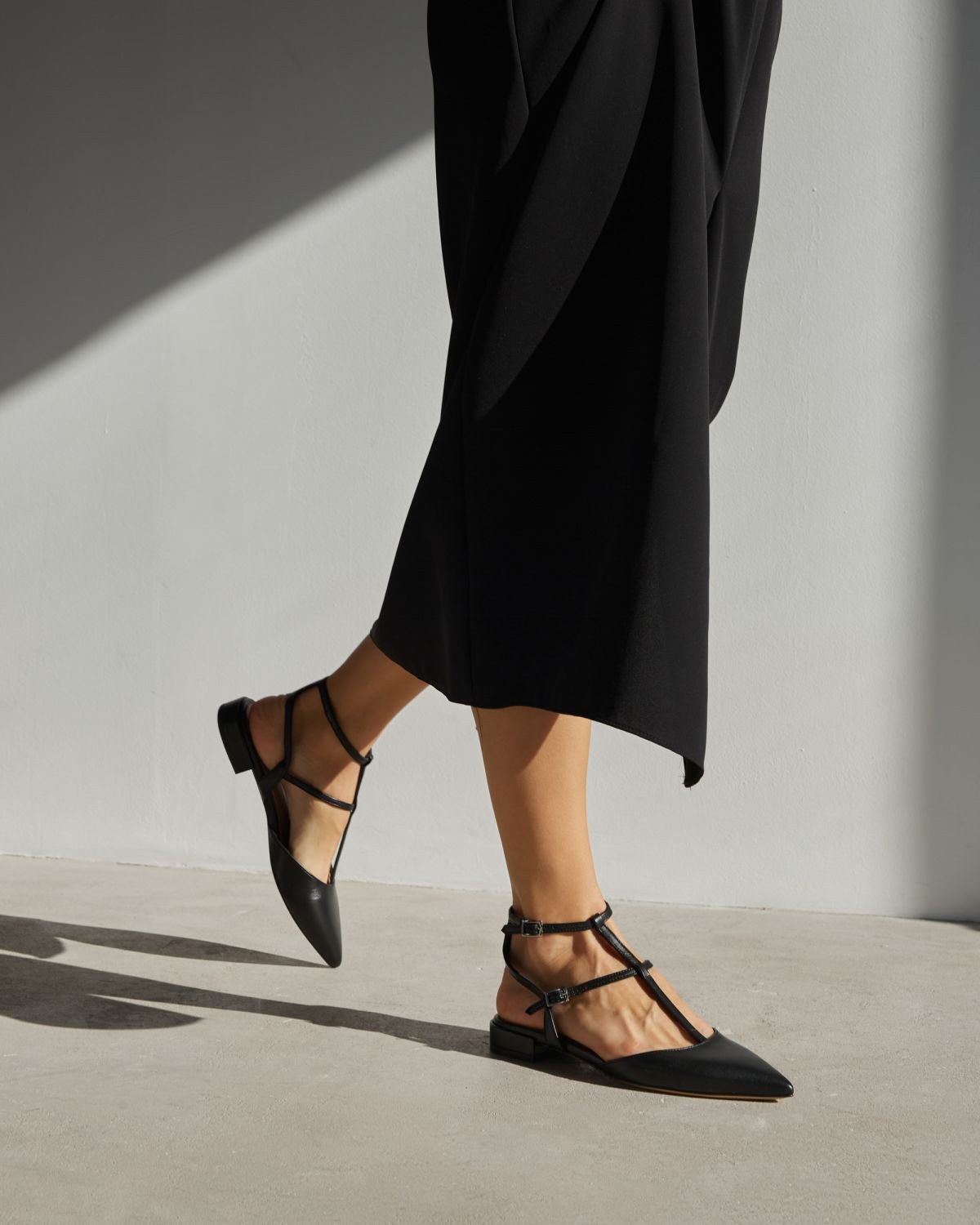 Черные кожаные туфли - Image 6 of 7