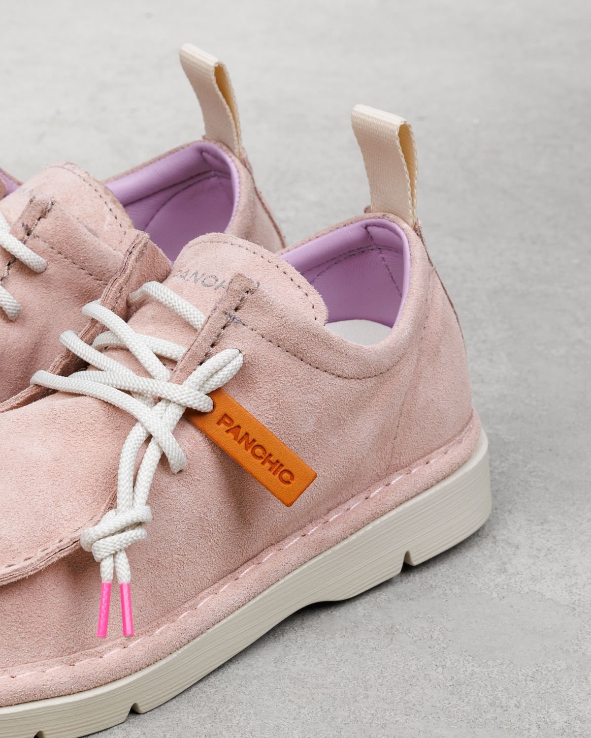 Светло-розовые замшевые мокасины - Image 4 of 6