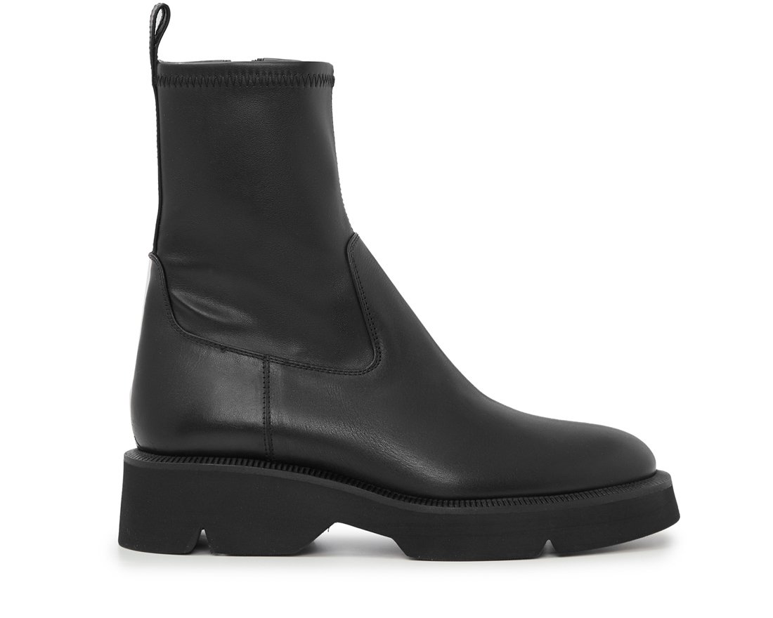 Черные кожаные ботинки - Main image