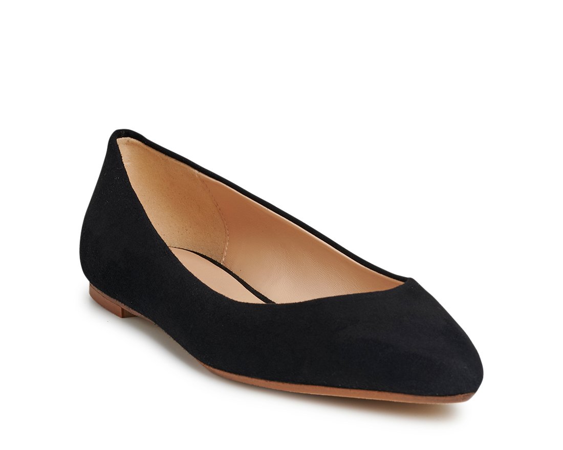 Черные замшевые балетки - Image 2 of 5