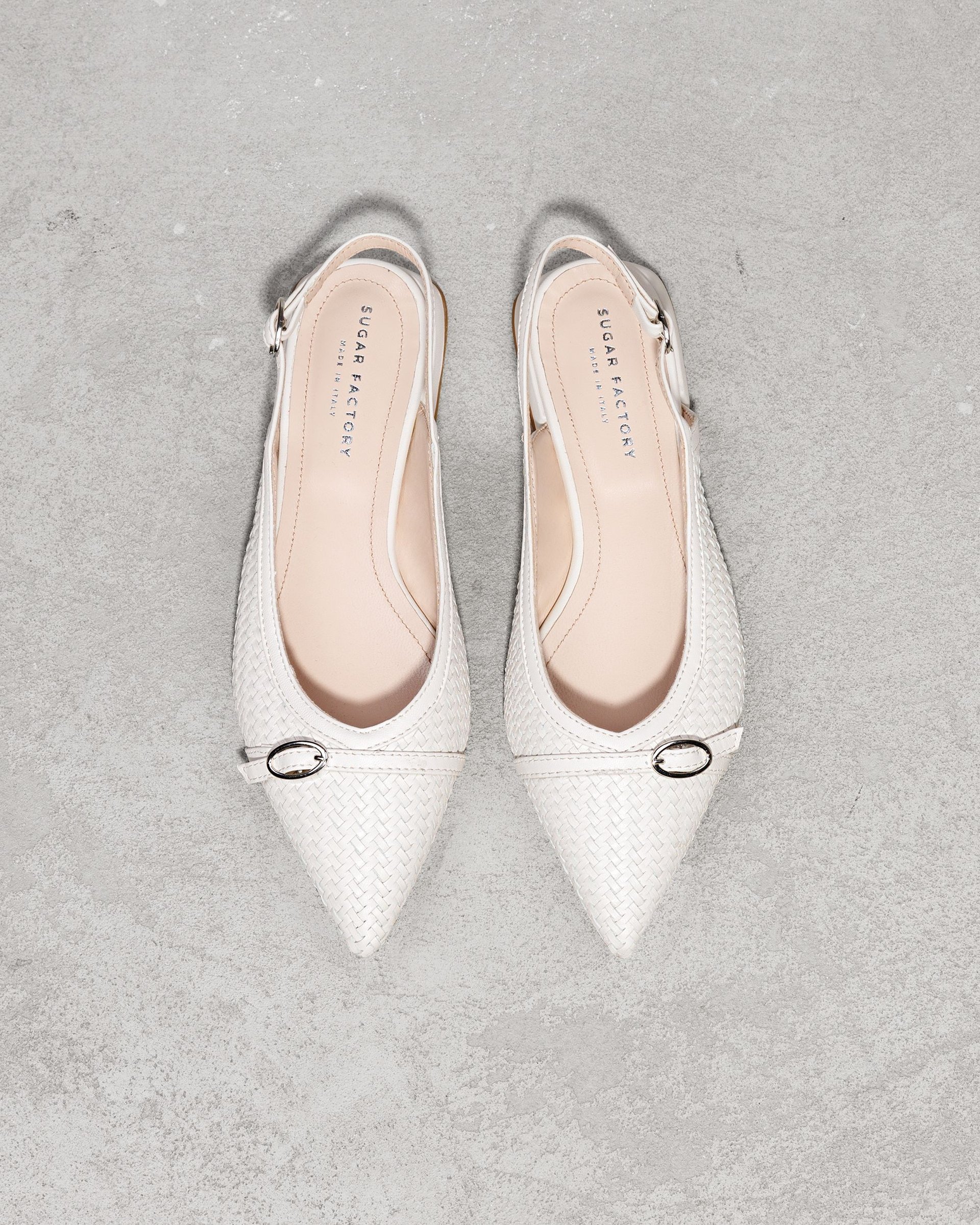 Белые кожаные туфли - Image 2 of 6