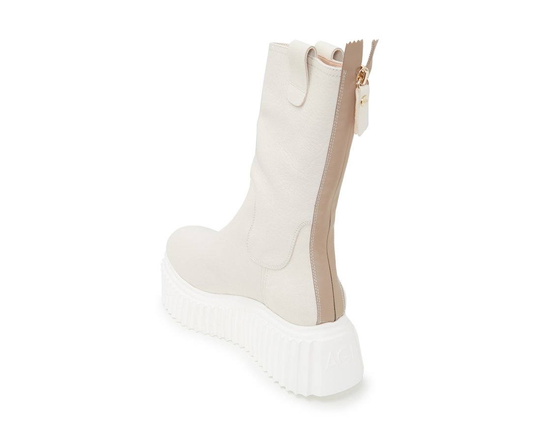 Молочные кожаные ботинки - Image 3 of 5