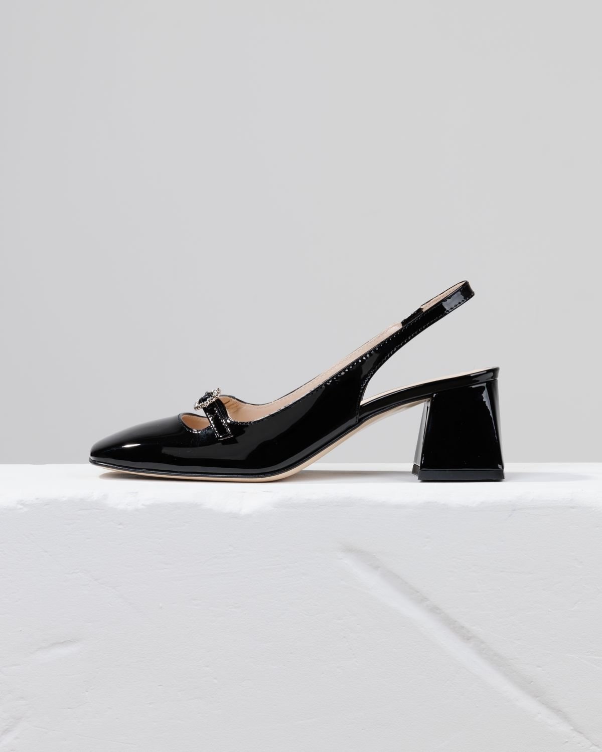 Черные кожаные туфли - Main image