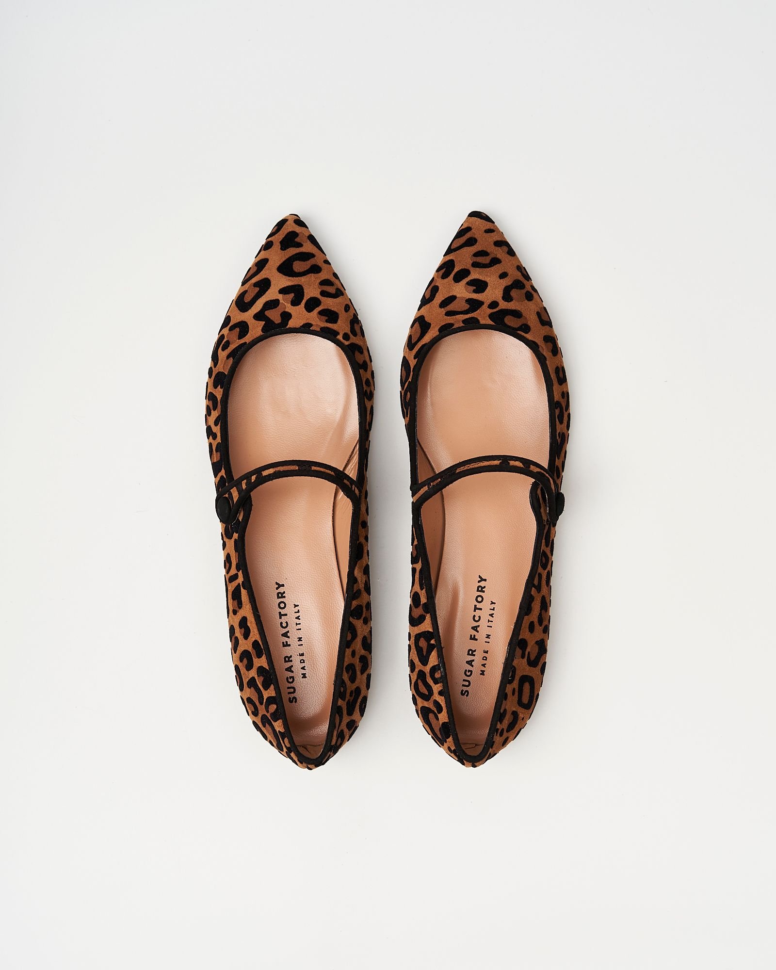 Леопардовые замшевые балетки - Image 4 of 8