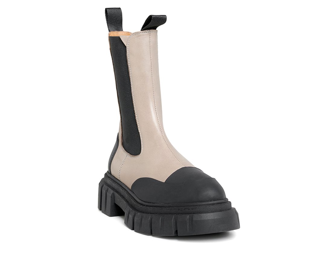 Бежевые кожаные челси - Image 2 of 4