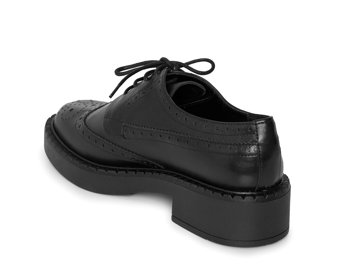 Черные кожаные полуботинки - Image 3 of 4