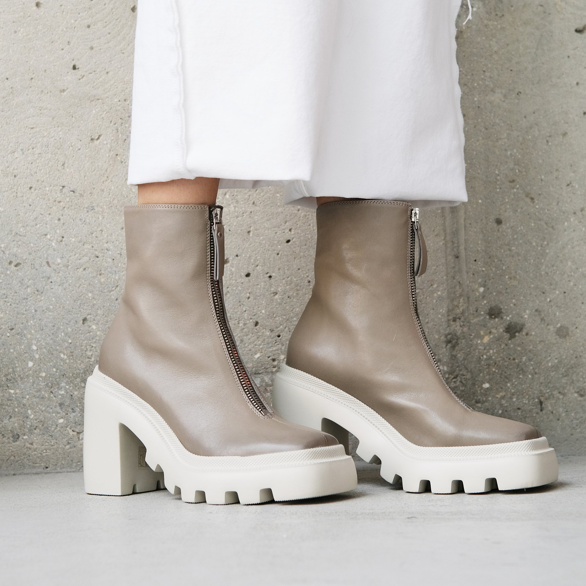 Светло-коричневые кожаные ботильоны - Image 5 of 5