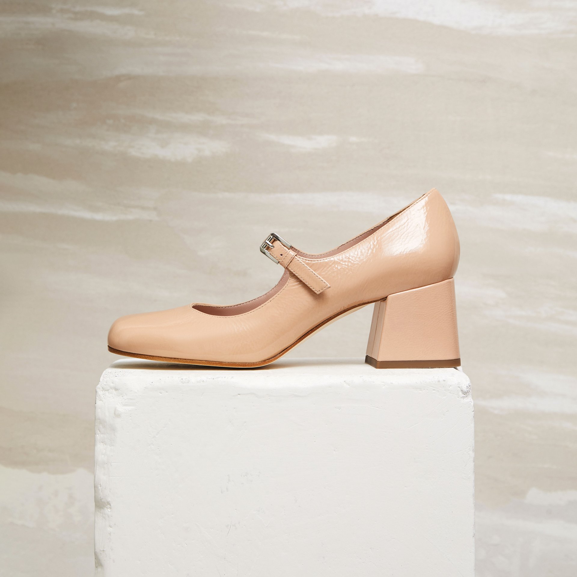 Бежевые туфли Мэри Джейн - Main image