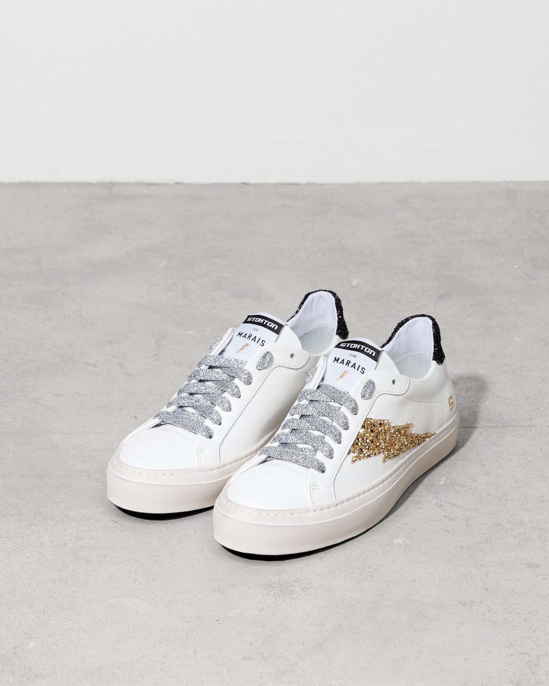 Белые кожаные кеды - Image 3 of 7