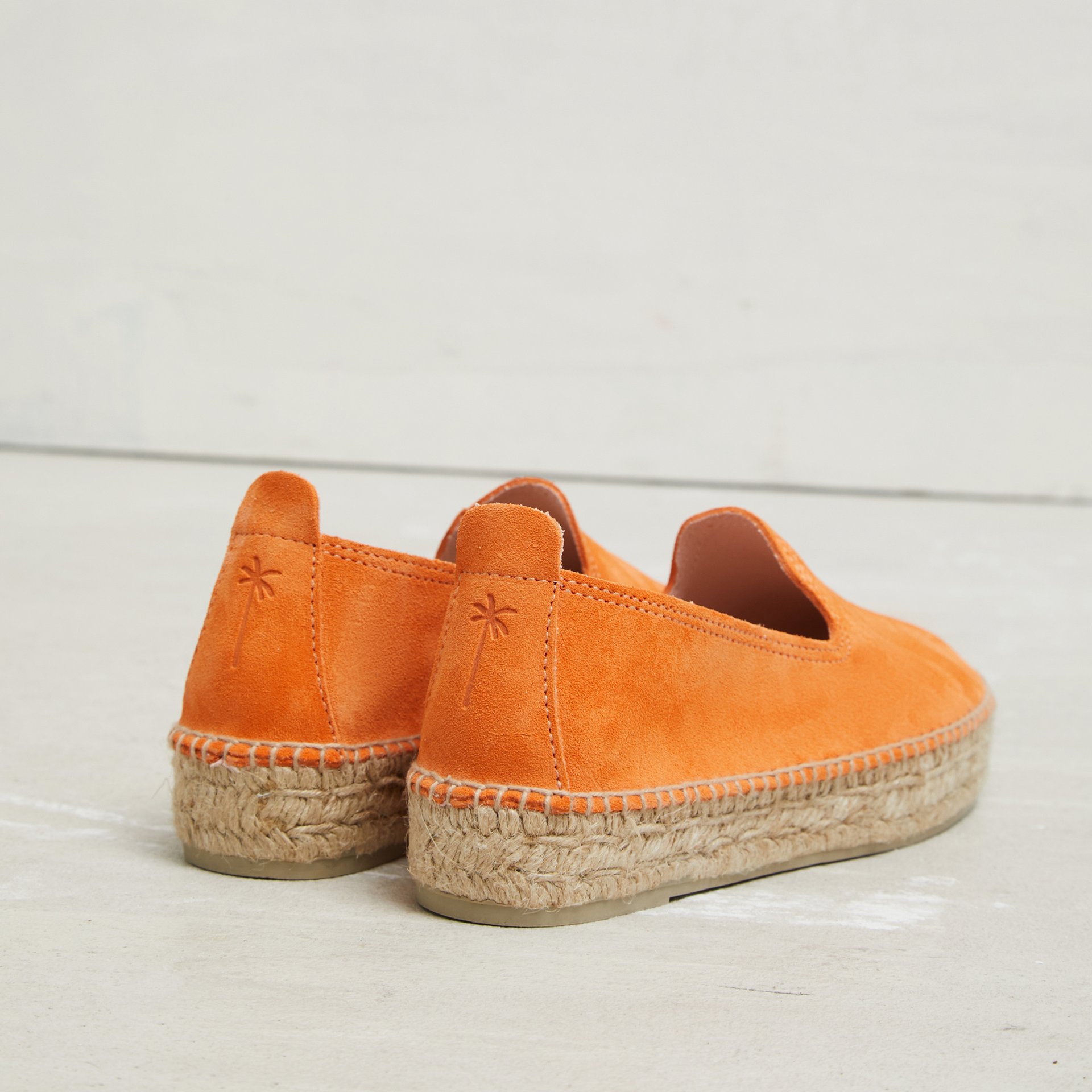 Оранжевые замшевые эспадрильи - Image 3 of 5