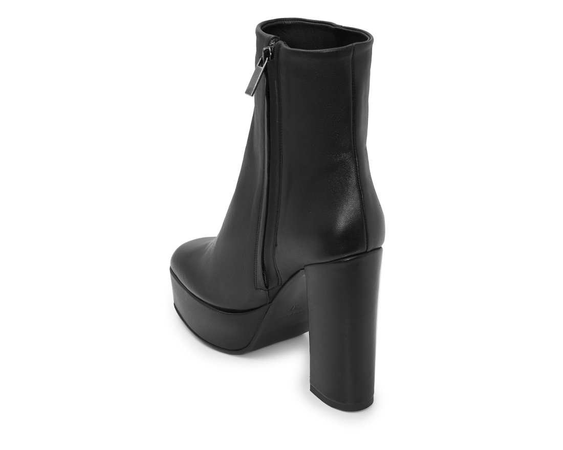 Черные кожаные ботильоны - Image 3 of 5