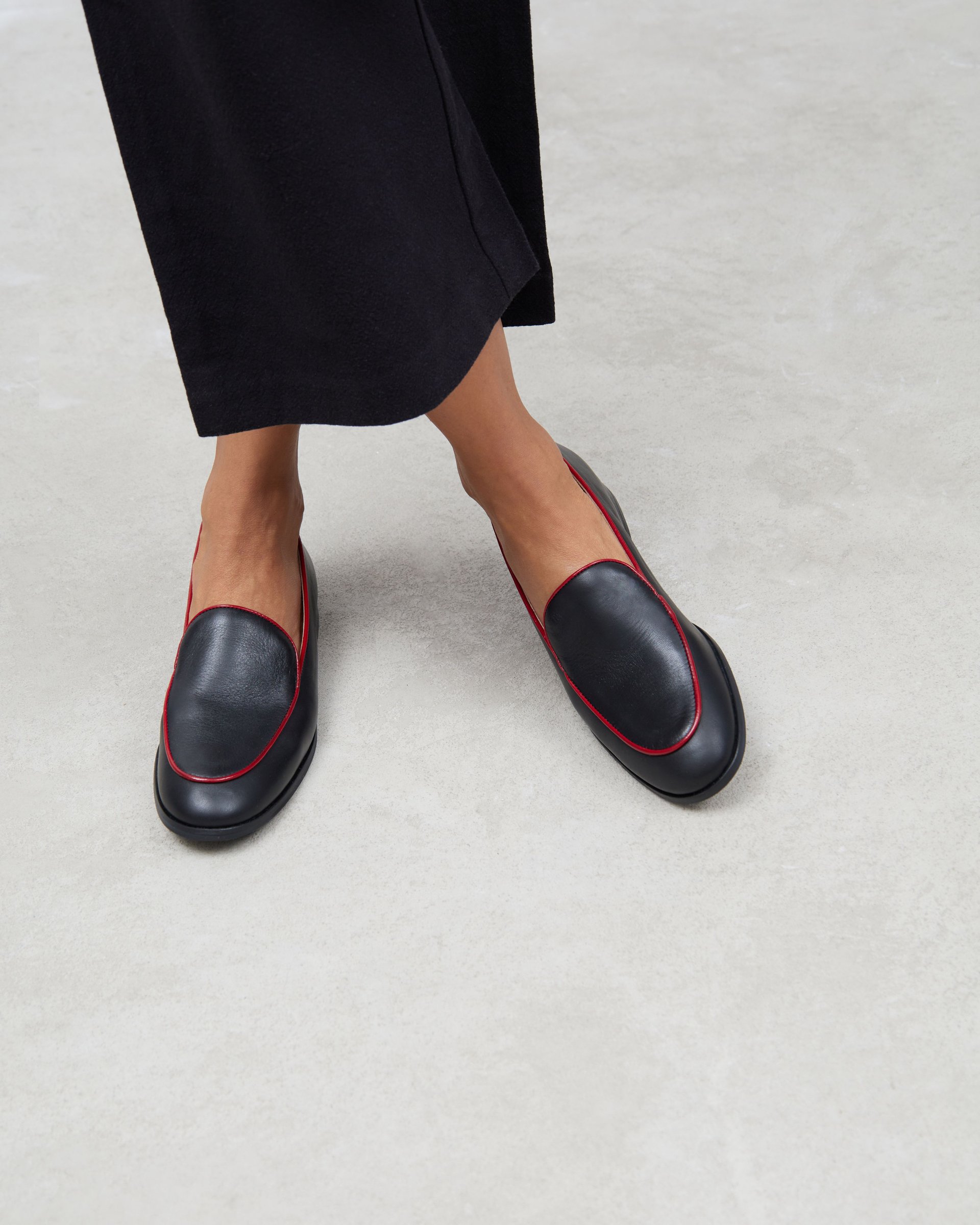 Черные кожаные лоферы - Image 5 of 7