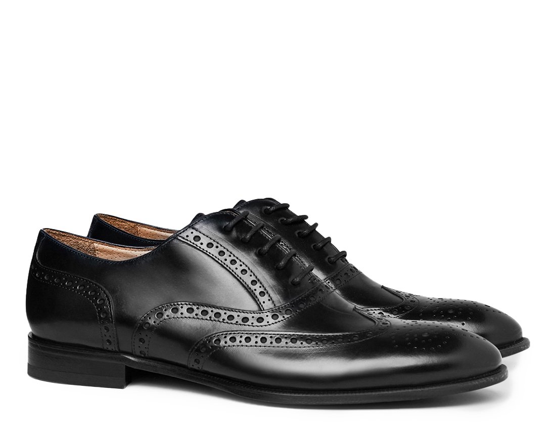 Черные кожаные оксфорды - Image 2 of 4