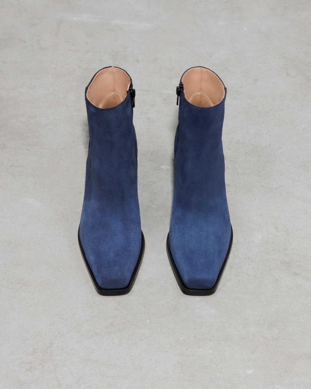 Синие замшевые ботильоны - Image 2 of 8