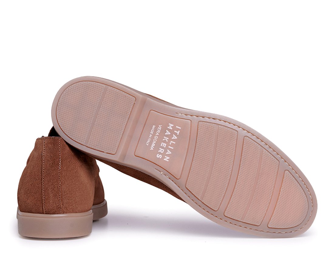 Мужские утепленные коричневые замшевые ботинки - Image 4 of 4