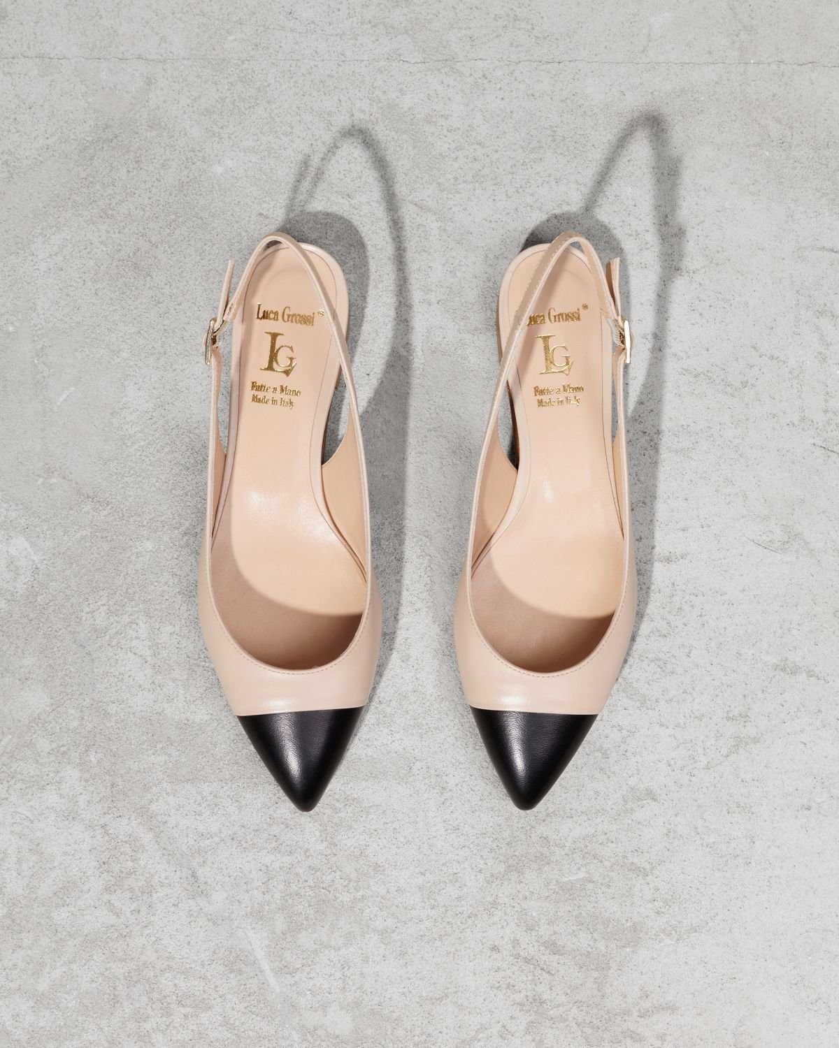 Бежевые кожаные туфли - Image 2 of 4