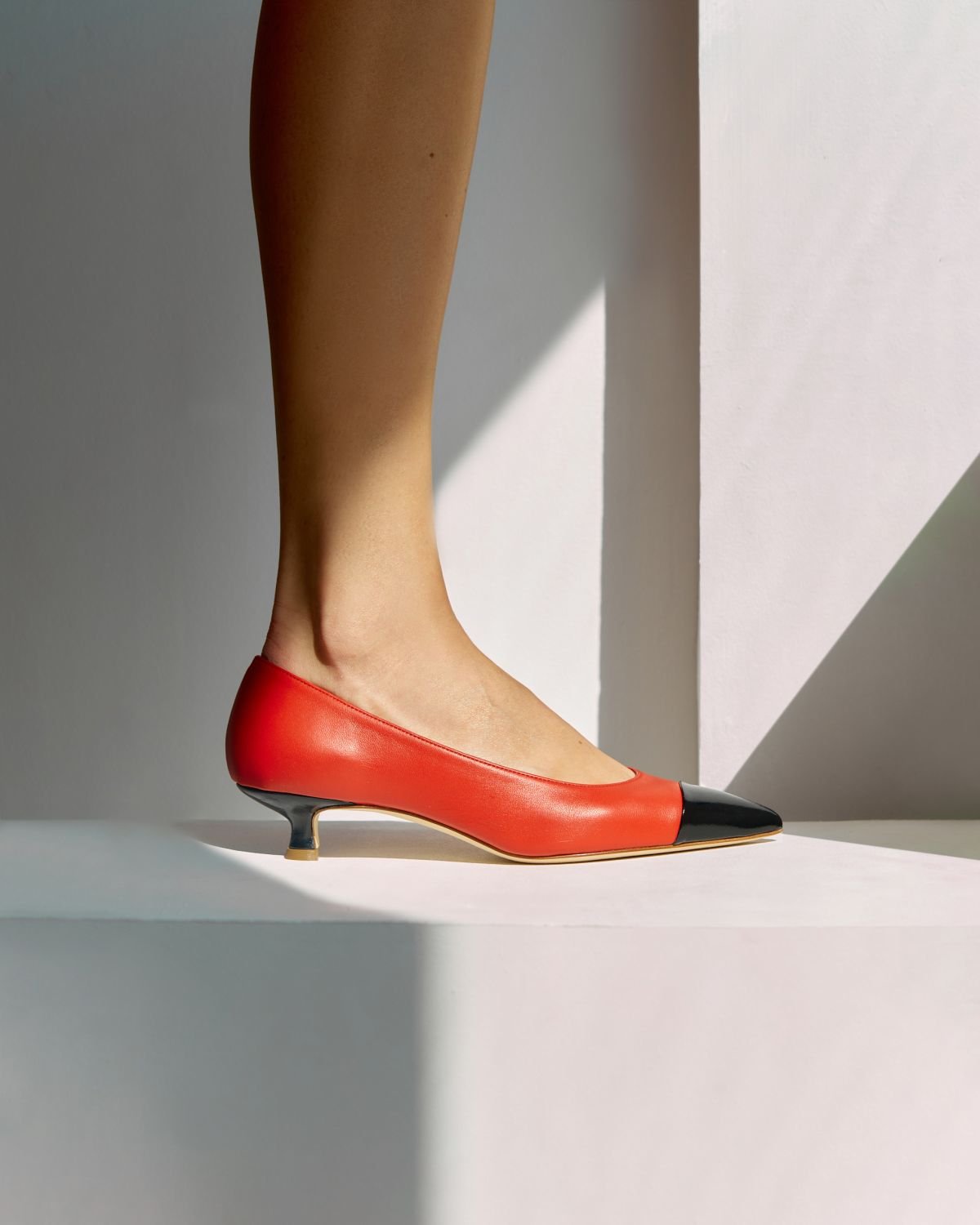 Красные кожаные туфли - Image 5 of 6