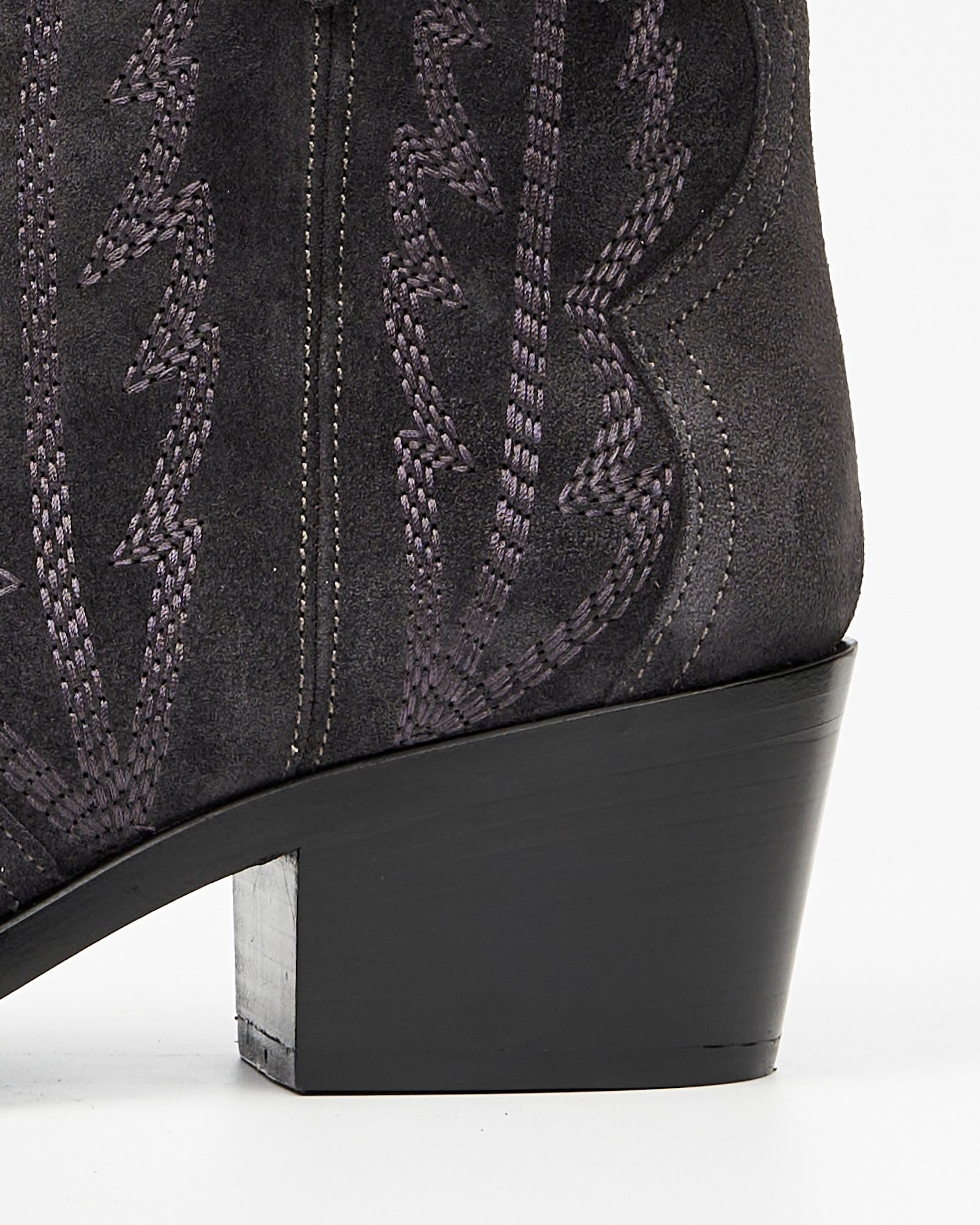 Серые замшевые казаки - Image 5 of 5