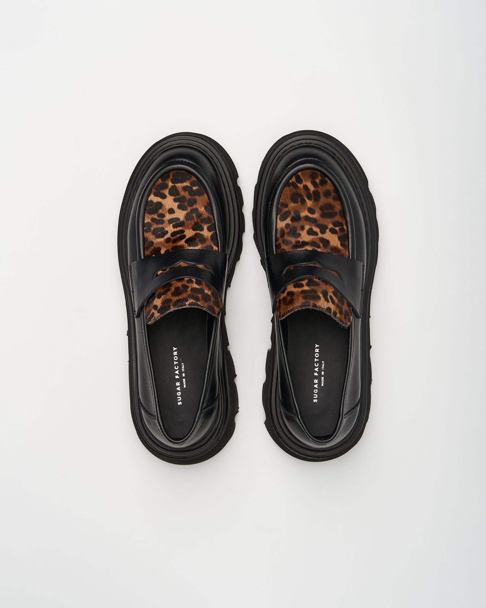 Черные кожаные лоферы - Image 4 of 7