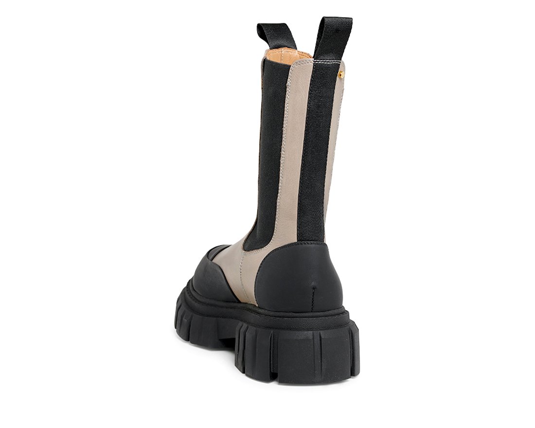 Бежевые кожаные челси - Image 3 of 4