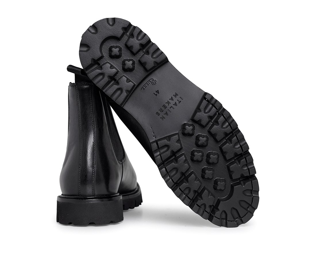 Мужские утепленные черные челси - Image 4 of 4