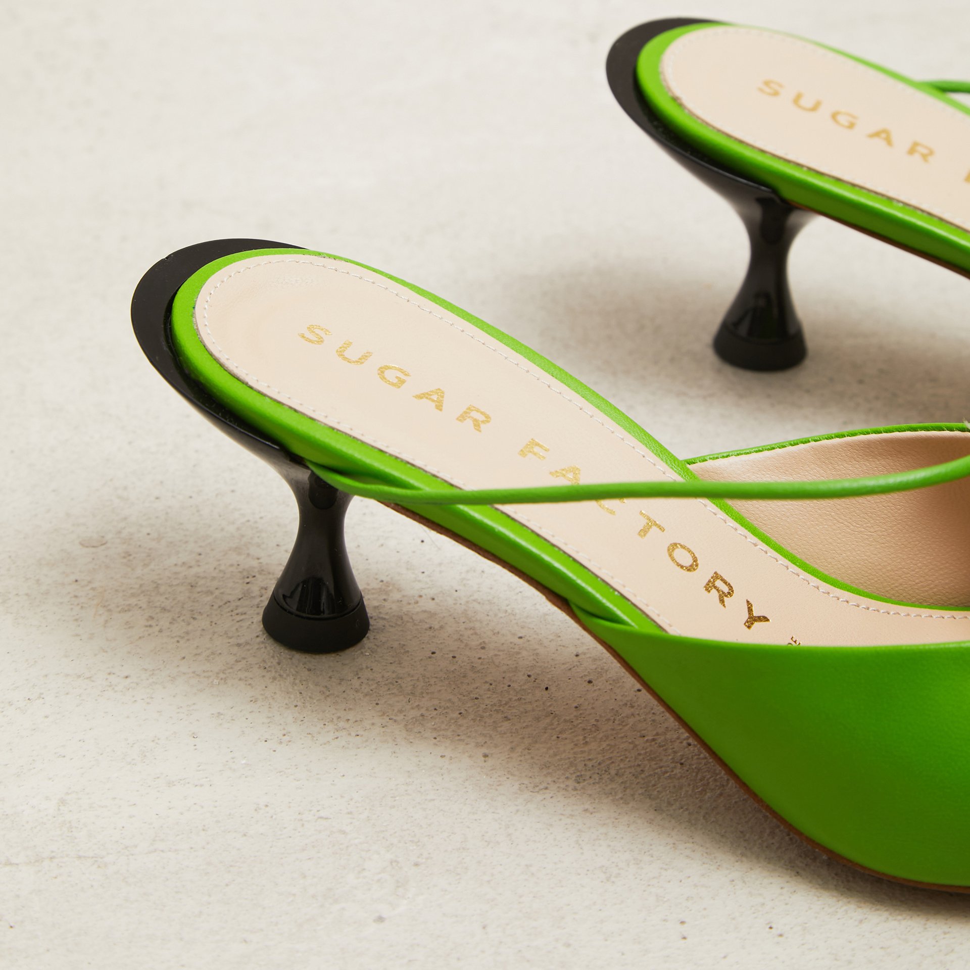 Зеленые кожаные туфли - Image 3 of 3