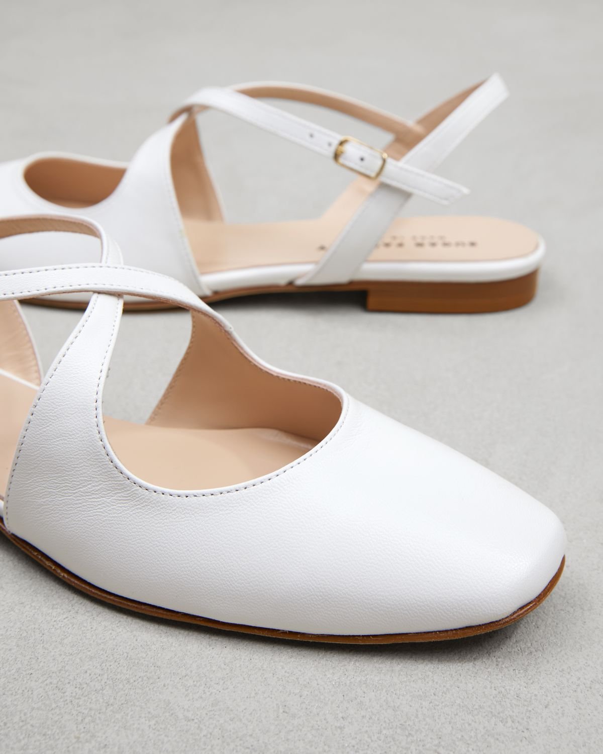 Белые кожаные туфли - Image 4 of 6