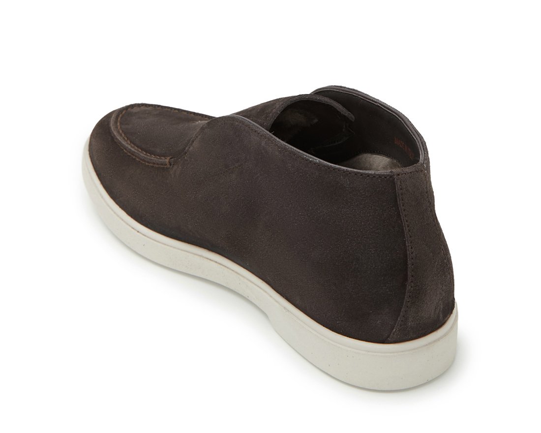 Зимние коричневые замшевые полуботинки - Image 3 of 5